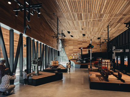 Puffing Billy Railway Lakeside Visitor Centre, VIC