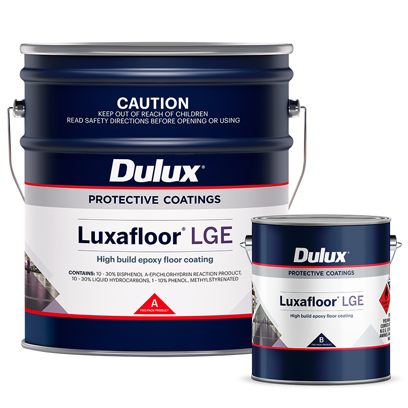 dulux luxafloor lge - high-solids, semi-gloss epoxy floor paint
