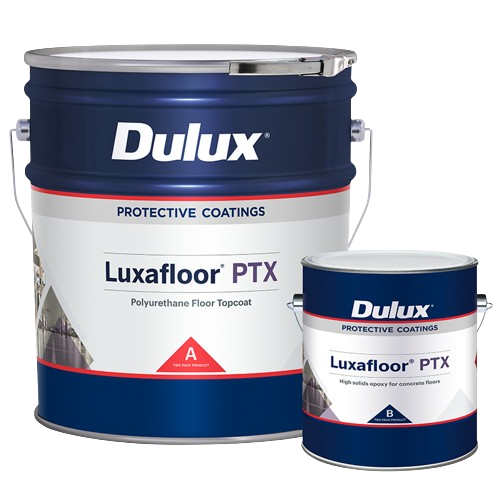 dulux luxafloor ptx - high-performance, high-build recoatable polyurethane floor paint