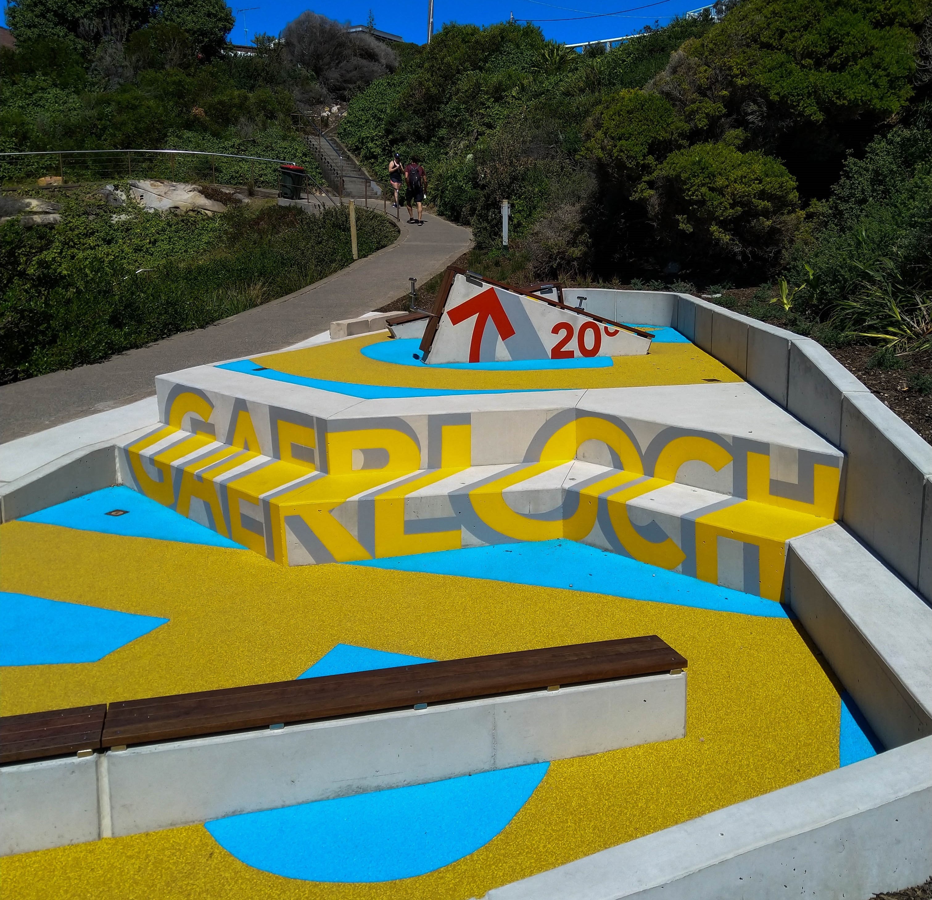Luxafloor fit for the task on Sydney's iconic coastal walk
