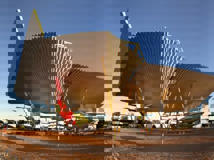 PC take protection through the roof at Qantas Museum