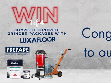 Luxafloor Promotion 2021 Winners Announced!