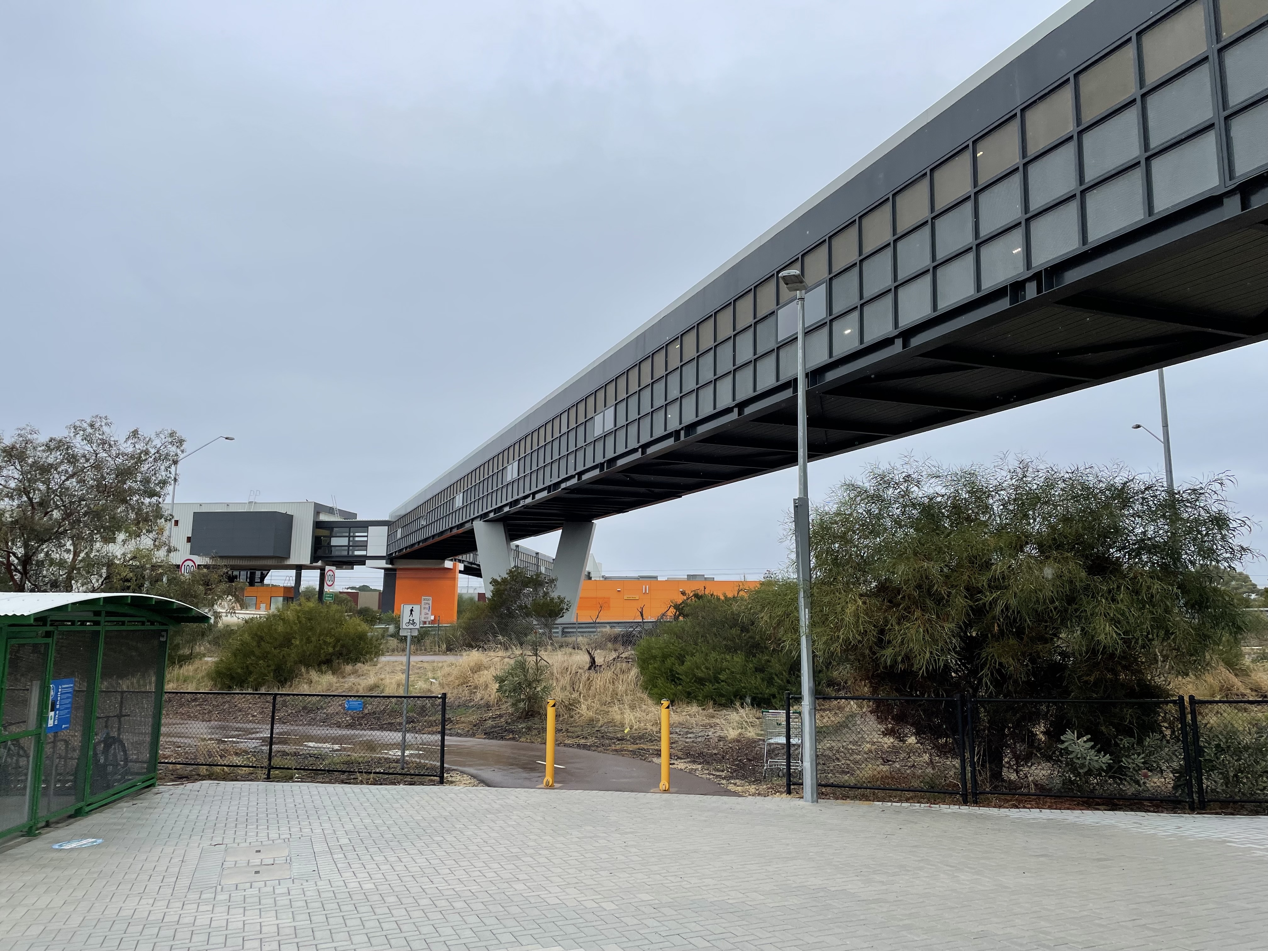 Seven years on: train station steel coatings still performing