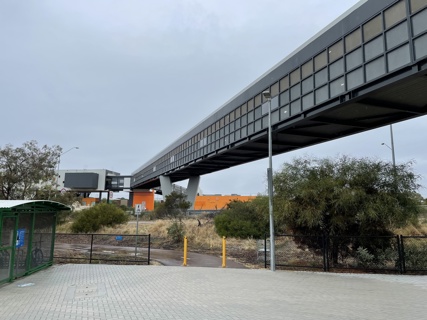 Seven years on: train station steel coatings still performing