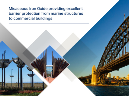Product spotlight: Micaceous Iron Oxide (MIO) in protective coatings