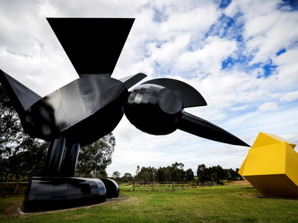 Vibrant colours restored on iconic EastLink sculpture