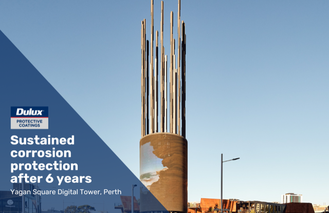 Six years on: corrosion protection intact at Yagan Square