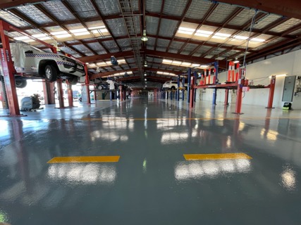 Fast turnaround and outstanding results with Luxafloor Express