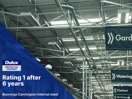 Rating 1 after 6 Years for Internal Steelwork