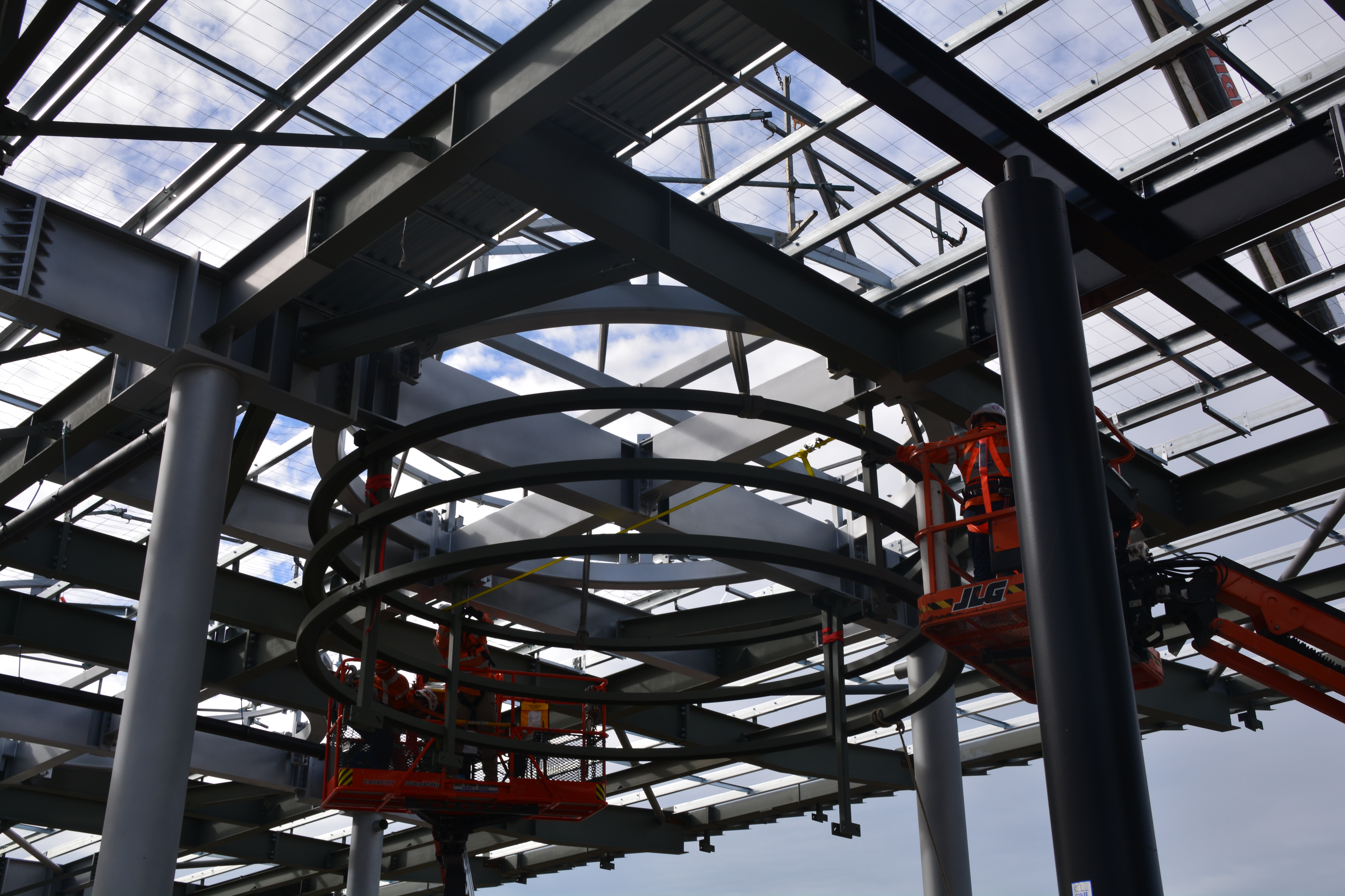 Pakenham Station: Skylights and Coating Systems