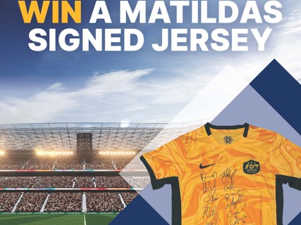 Winner in Dulux® Protective Coatings Matildas Jersey Promotion