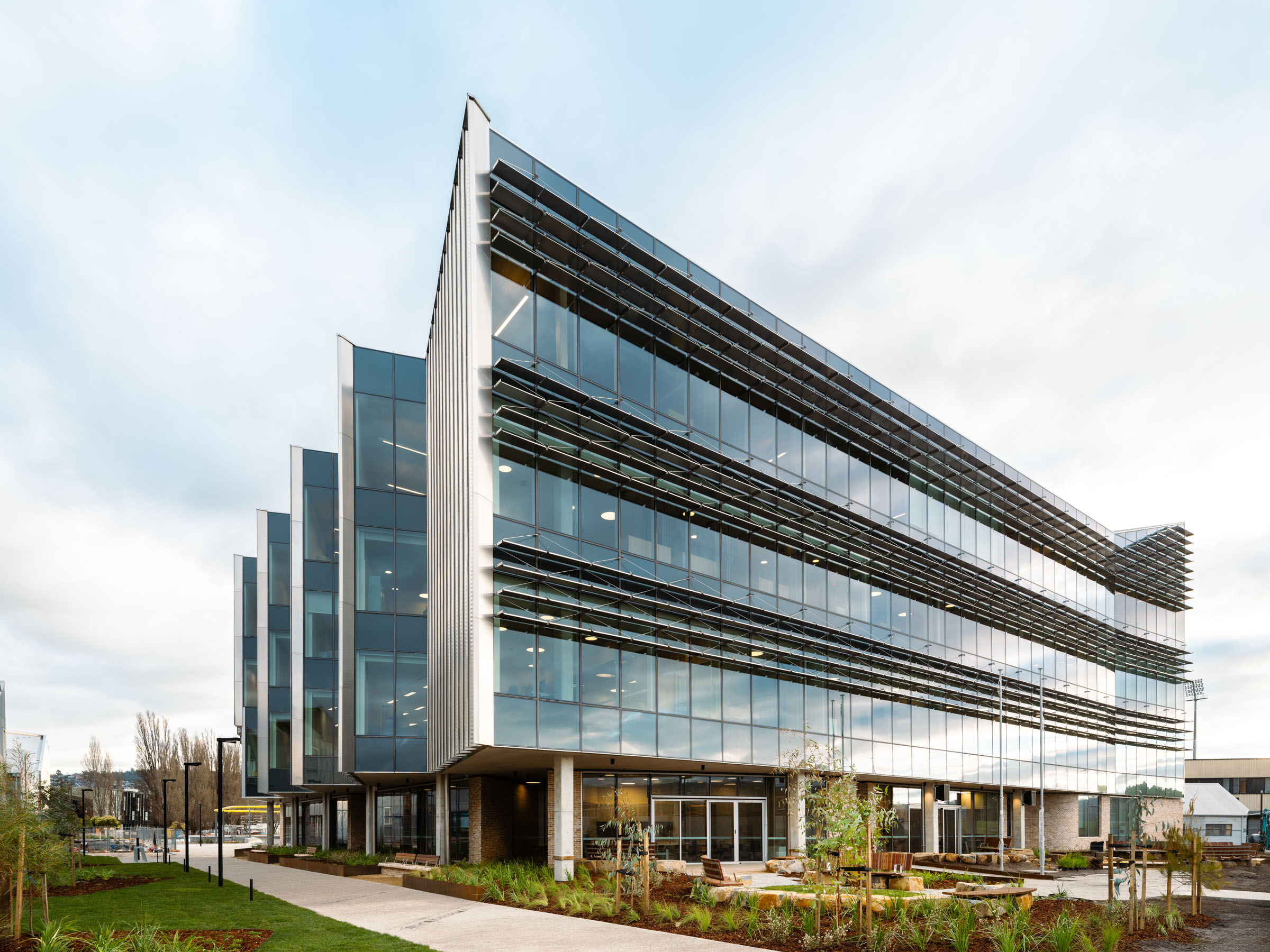 Enhancing and protecting exposed steel for university's luxe industrial building