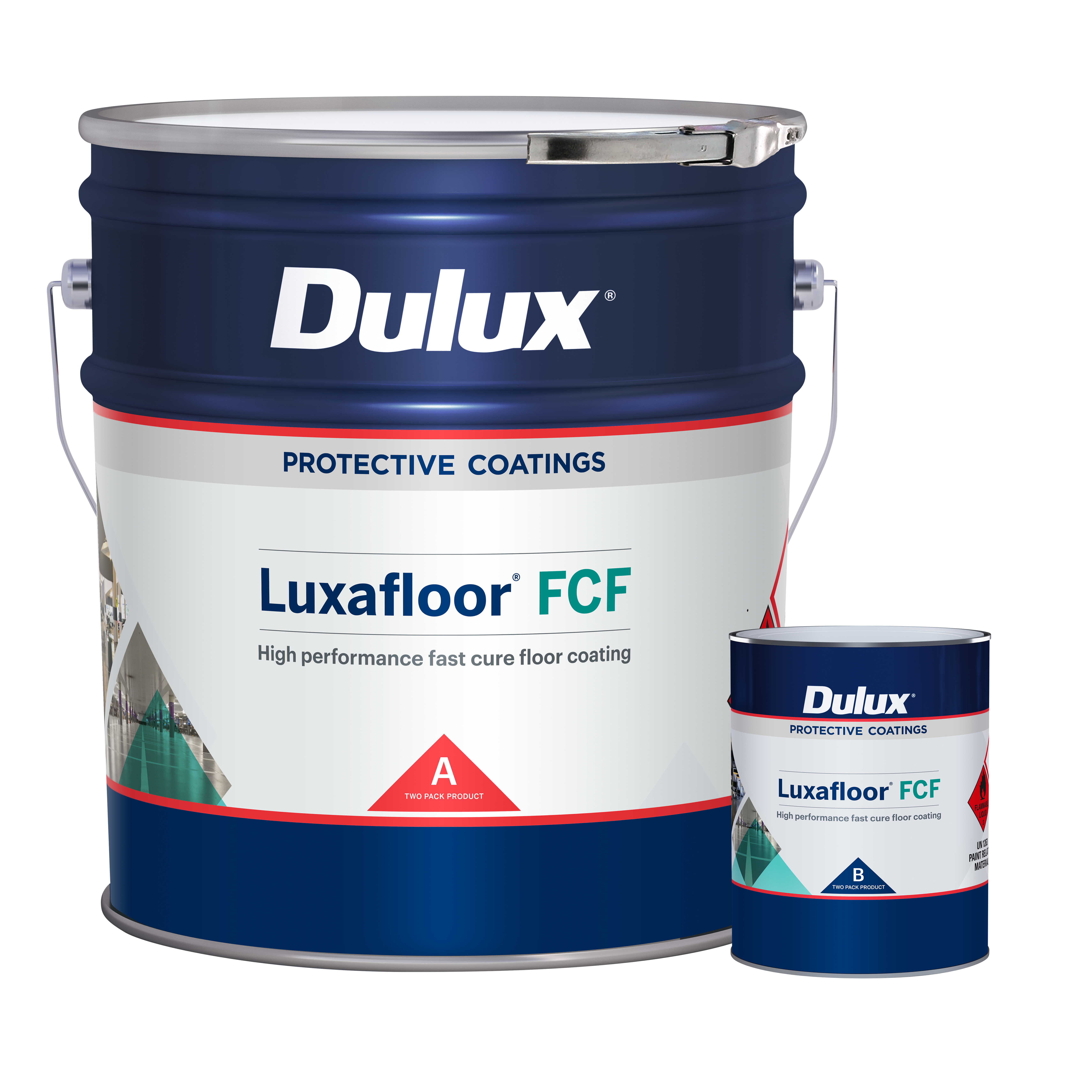 dulux luxafloor fdf - high performance, fast cure floor paint