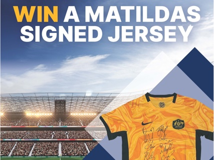 Winner in Dulux® Protective Coatings Matildas Jersey Promotion