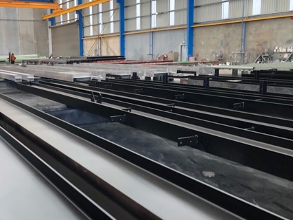 Percy Treyvaud Memorial Park Internal Steelwork, VIC