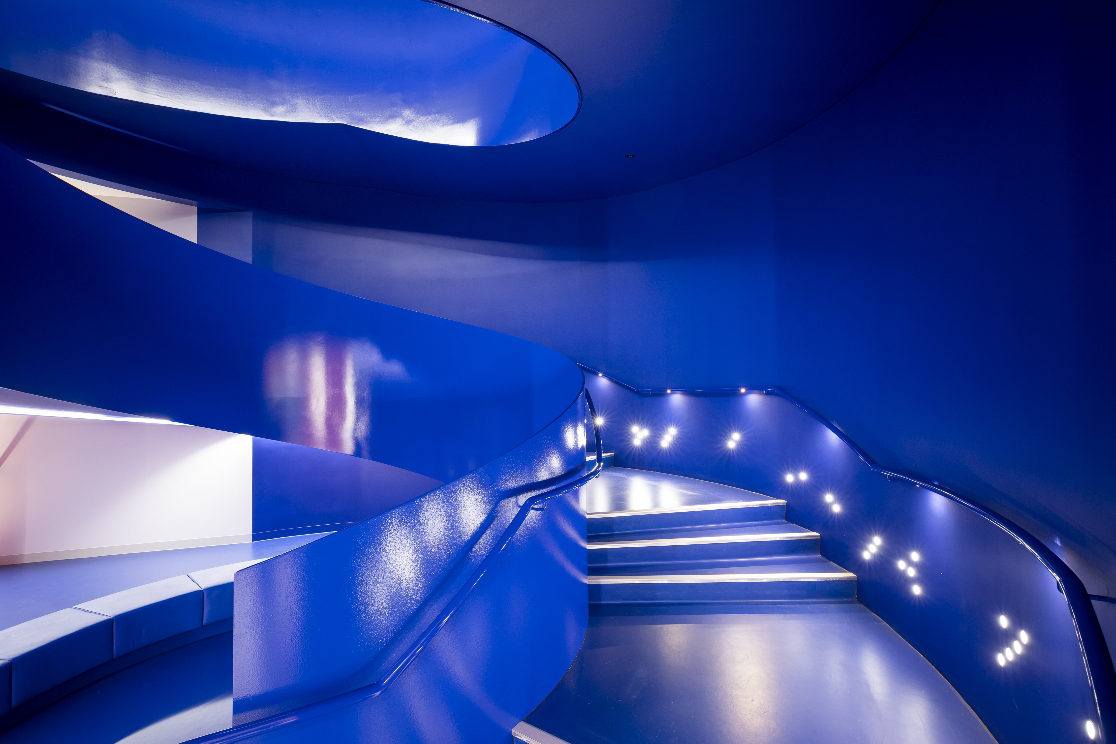 A State-of-the-Art Facility with a Standout Staircase