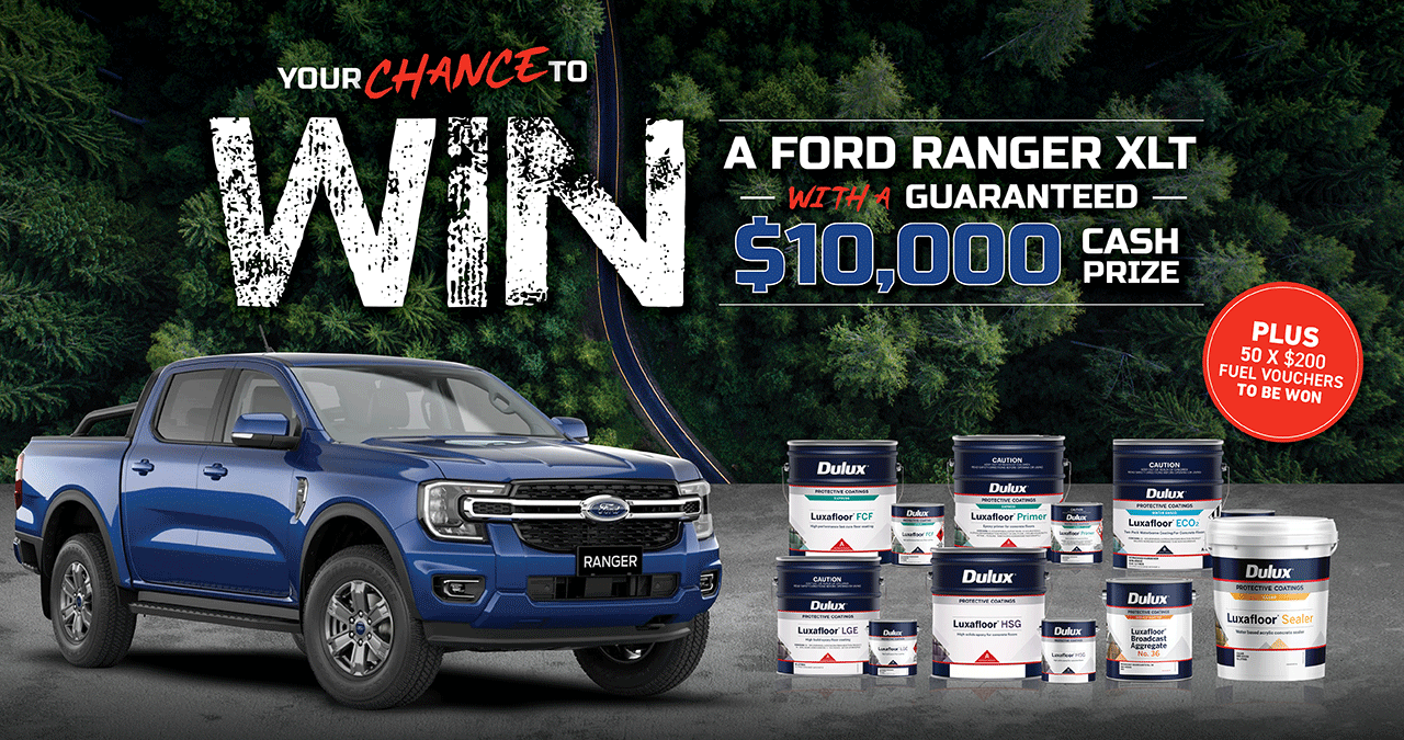 Major prize winner announced: Dulux® Luxafloor® promotion