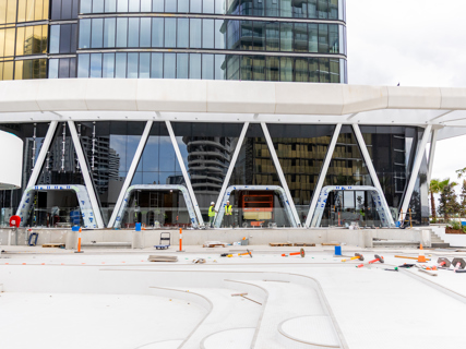 Fire Protection for Structural Steel Components for The Star