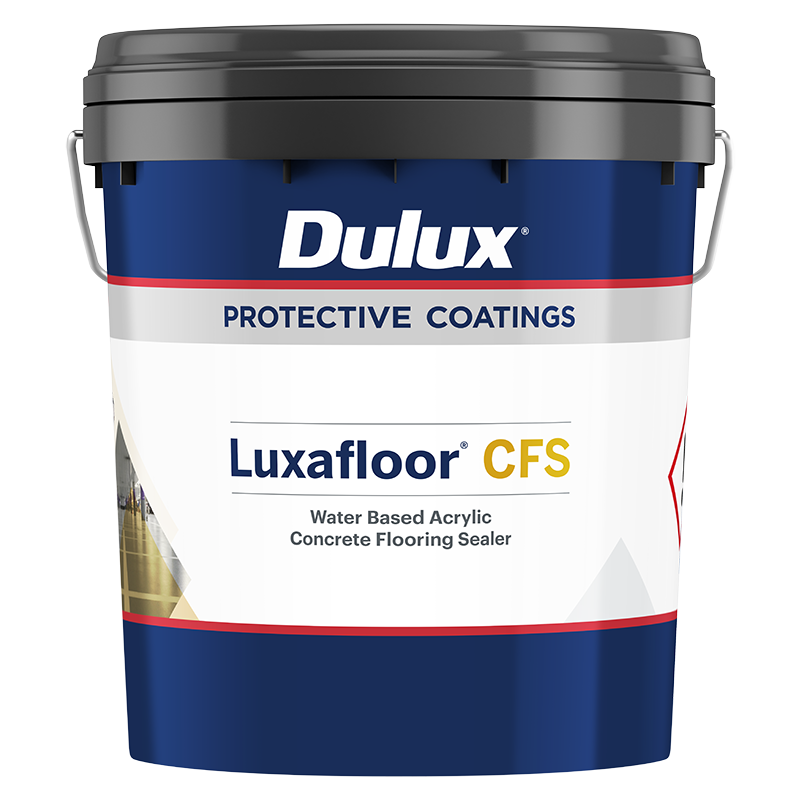 dulux luxafloor cfs - one-pack of water-based acrylic sealer