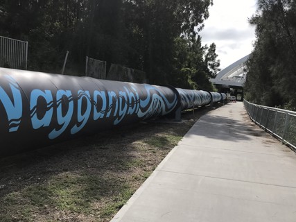 Desalination Plant Pipes, NSW